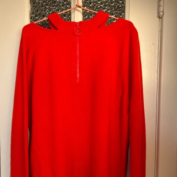 Akris Punto Wool Sweater Orange-red L - Picture 2 of 6